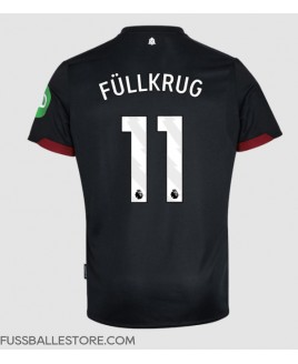 Günstige West Ham United Niclas Fullkrug #11 Auswärtstrikot 2024-25 Kurzarm